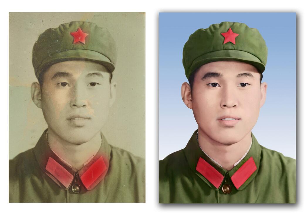 高县破损照片修复-18